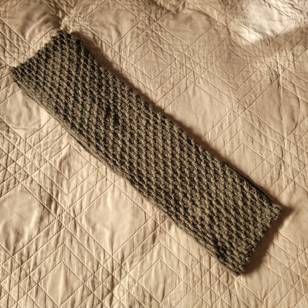 New York & Company Textured Gray Scarf